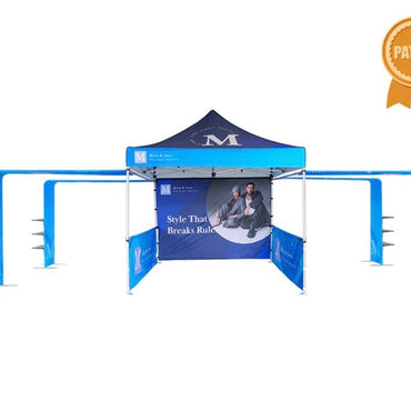 Carpa 10x10 + 4 Patas Promocionales con TV Mount