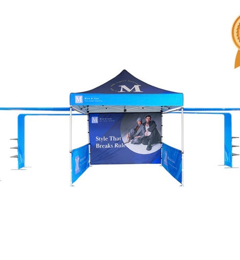 Carpa 10x10 + 4 Patas Promocionales con TV Mount
