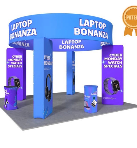 20x20ft Rotonda Élite Booth Kit - G22