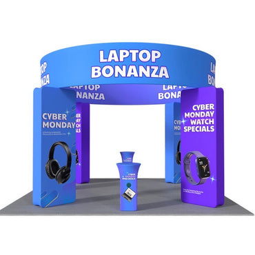20x20ft Rotonda Élite Booth Kit - G22