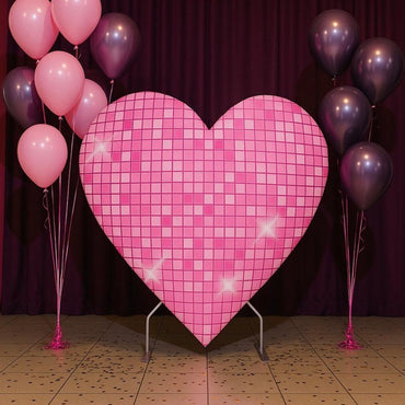 Backdrop Forma Corazón Personalizado