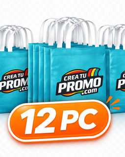 12 Bolsas Reusables Personalizadas