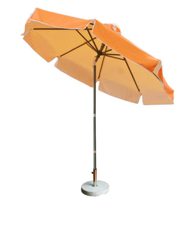 Sombrillas Octagonal de patio inclinables con Falda 6.5’