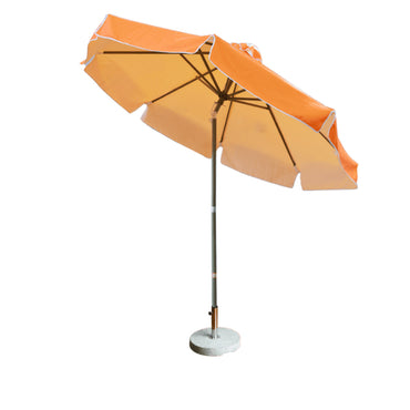 Sombrillas Octagonal de patio inclinables con Falda 6.5’
