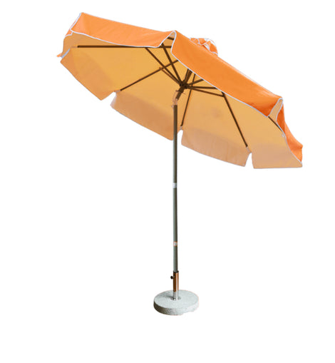 Sombrillas Octagonal de patio inclinables con Falda 6.5’