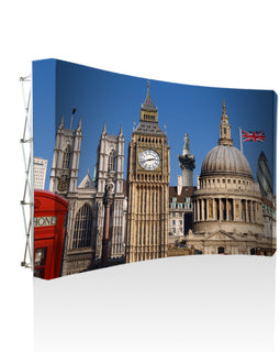 Pared Curva Pop Up Full Kit