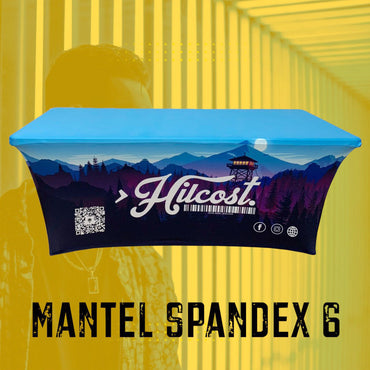 Mantel Spandex 6' Black Week